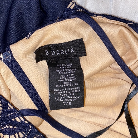 NWT B. Darlin Gorgeous Formal Skater Dress - Picture 8 of 8